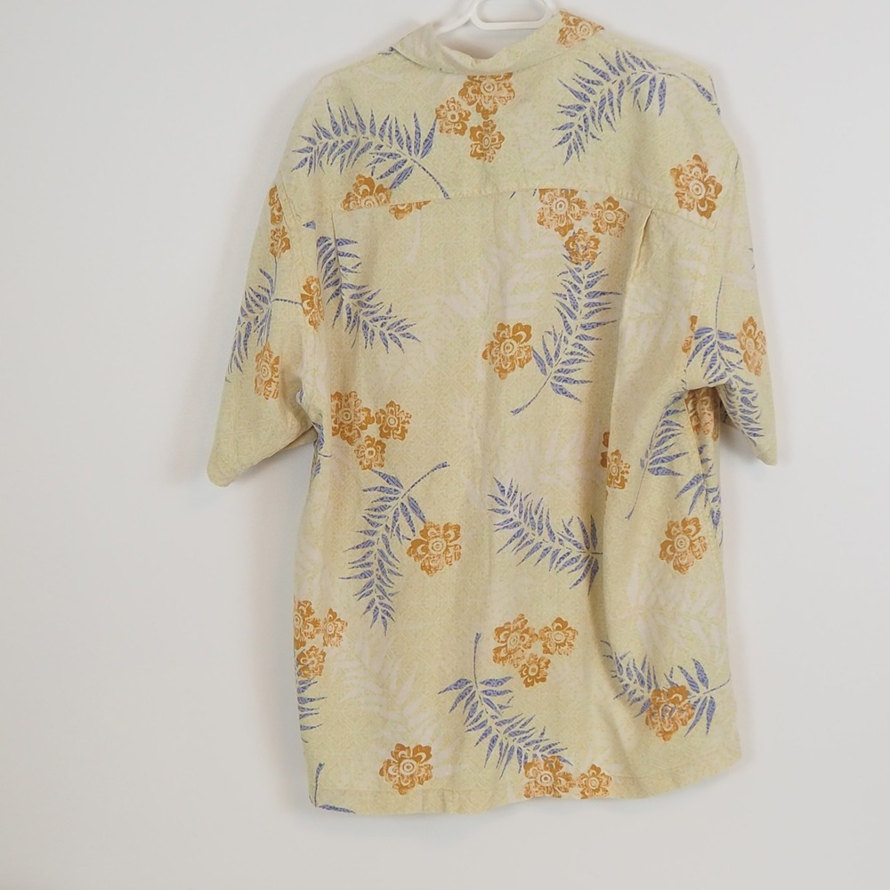 Tommy Bahama 100% Silk Camp Shirt Men's XL Hawaii Coconut Buttons Short Sleeve - Picture 2 of 10